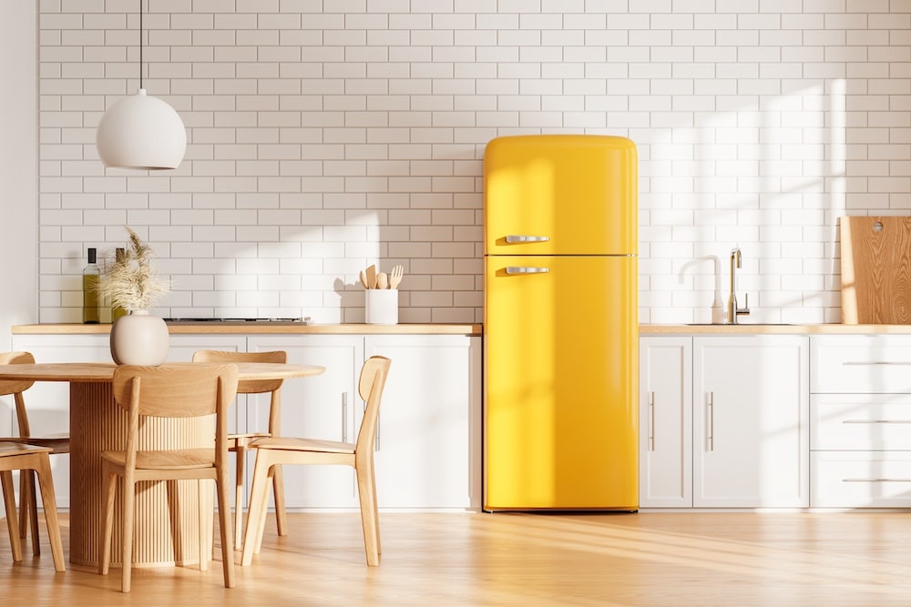 Fridge in a Kitchen