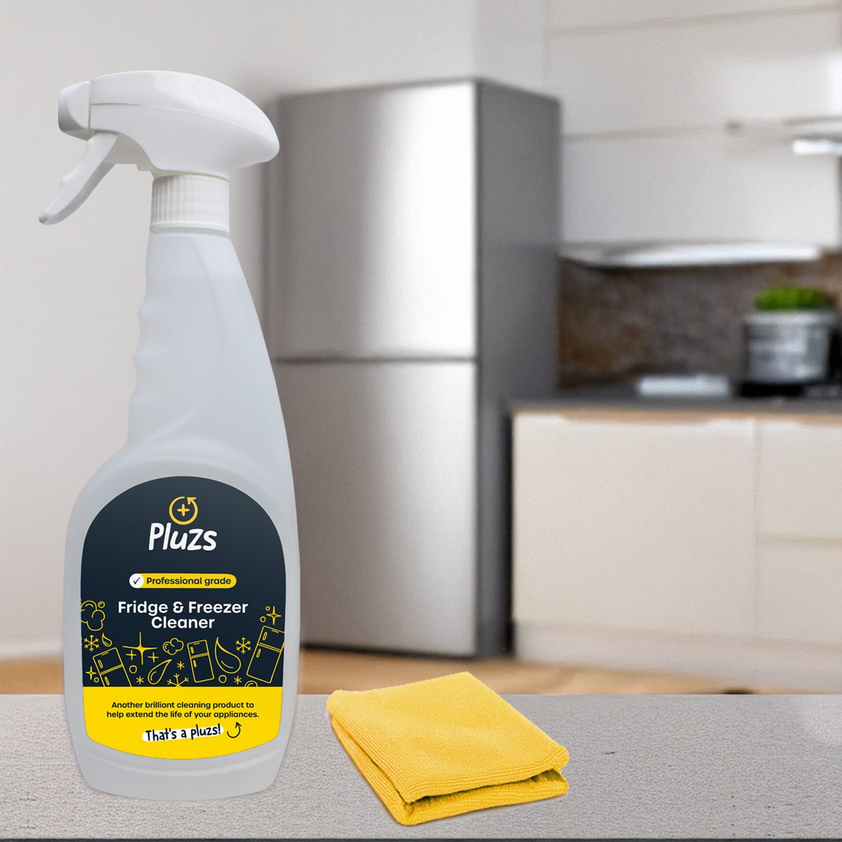 Pluzs Fridge & Freezer Cleaner